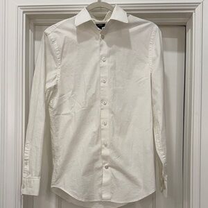 Express Crisp White Dress Shirt